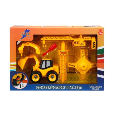 S00001958_EXCAVATOR 8680863019580 Комплект строително превозно средство и аксесоари, Zapp Toys, Багер