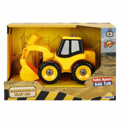 S00002666_EXCAVATOR 8680863026663 Строително превозно средство с отвертка, Zapp Toys, Багер
