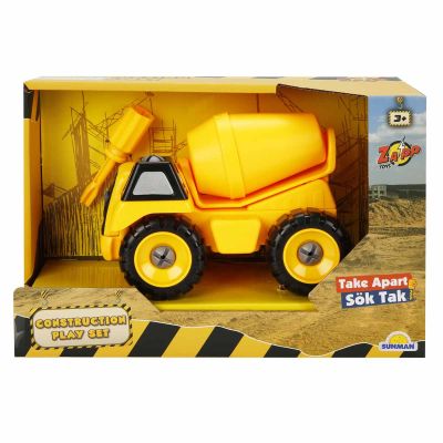 S00002666_BETONIERA 8680863026663 Строително превозно средство с отвертка, Zapp Toys, Бетонобъркачка