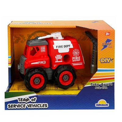 S00002667_CAMION POMPIERI CU EXTINCTOR 8680863026670 Пожарна кола с пожарогасител и отвертка, Zapp Toys, 16 см