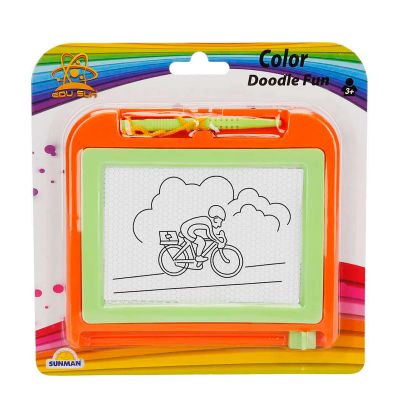 S00002955_003w 8680863029558 Tabla magnetica pentru desen Edu Sun, Color Doodle Fun, Portocaliu