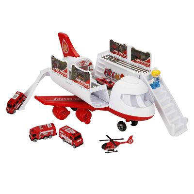 S00002991_003w 8680863029916 Комплект самолет и спасително превозно средство, Rising Toys, Пожарникари