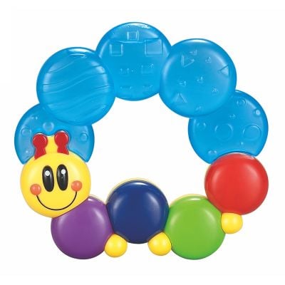 Играчка за зъбки Minibo, Гъсеница