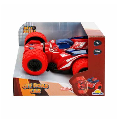 Офроуд автомобил с въртене на 360 градуса, Maxx Wheels, Червен