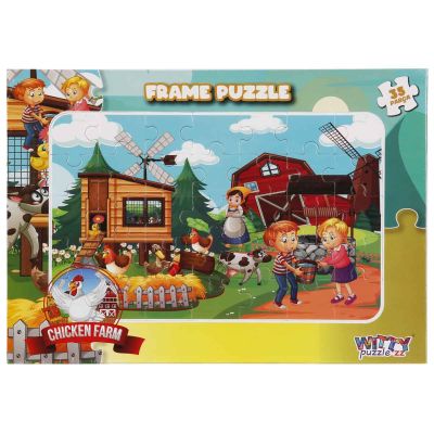 S00005411_001w 8680863054116 Пъзел Witty Puzzlezz, Живот във фермата, 35 части