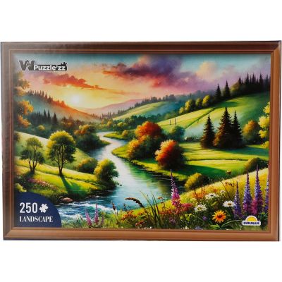 Пъзел Witty Puzzlezz, Пролетен пейзаж, 250 части