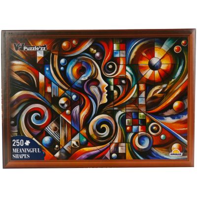 Пъзел Witty Puzzlezz, Meaningful Shapes, Модерно изкуство, 250 части