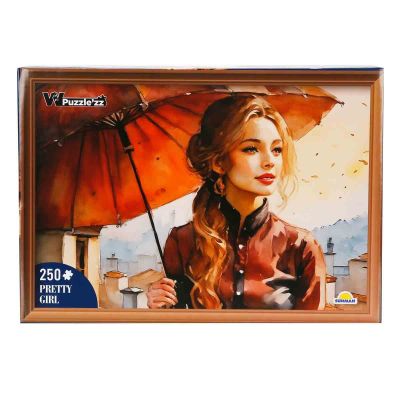 Пъзел Witty Puzzlezz, Момиче с чадър, 250 части