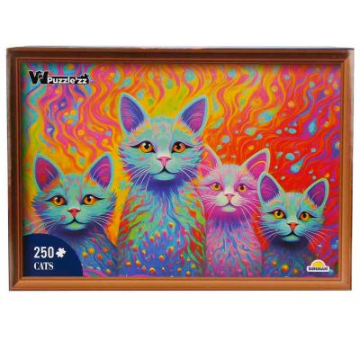 Пъзел Witty Puzzlezz, Цветни котета, 250 части