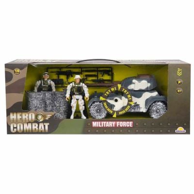 Комплект зимно превозно средство с фигурки, Hero Combat, Танк