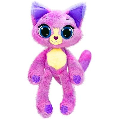S00012004_GRAPE GLEE KITTY 815887028586 Ароматизирана плюшена играчка, Bubble Pops, S1, Grape Glee Kitty, 34 см