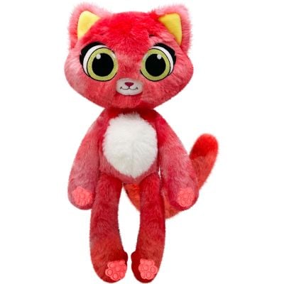 S00012004_GRAPEFRUIT GLIMMER CAT 815887028654 Ароматизирана плюшена играчка, Bubble Pops, S1, Grapefruit Glimmer Cat, 34 см