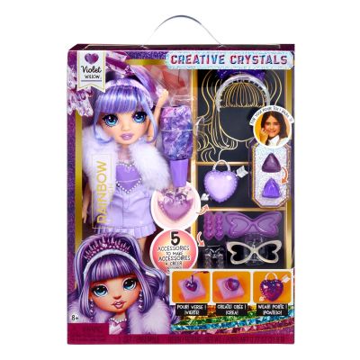 Кукла Rainbow High, Creative Crystals, Violet Willow, 121404EUC