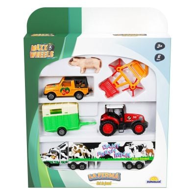 Комплект за игра Ферма, Maxx Wheels, Прасенце