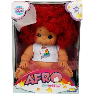 S00020040_ROSU 8680863023488 Кукла Бебе, Dollzn More, Afro, 23 см, Червена