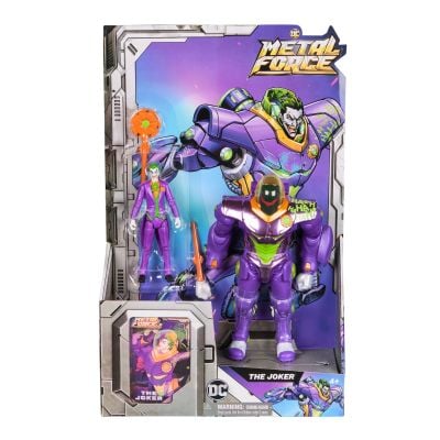 Комплект фигурка с броня, DC Comics, Metal Force, The Joker, 15 см, 20148493