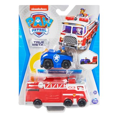 S00038729_001w 778988387290 Комплект за игра, пожарна кола и метална фигурка, Paw Patrol