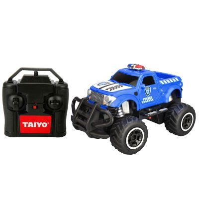 S00041300_400000D BLUE 8436547415168 Количка с дистанционно управление, Taiyo, Mini Truck, Police, 1:40