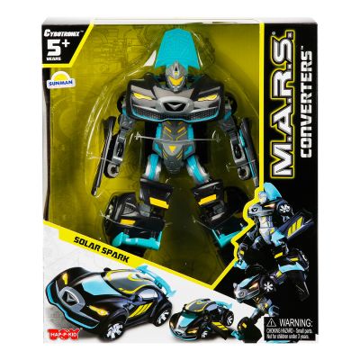 S00041400_NEGRU 672552414002 Трансформиращ се робот, Happy Kid, M.A.R.S. 22 см, Solar Spark