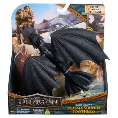 Фигурка със звуци, DreamWorks Dragons, Plasma Sounds Toothless, 20151289