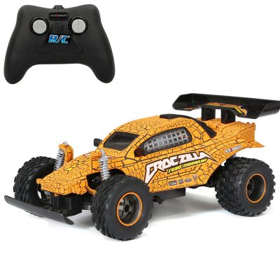 S00064005_PORTOCALIU 050211640052 Количка с дистанционно, New Bright, Monster, CrocZilla, 1:16, Оранжева