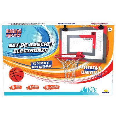S00069411_001w 4893431694117 Баскетболен кош с електронен дисплей, Rising Sports