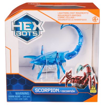 Интерактивен скорпион, Hexbug, Син, 20149645