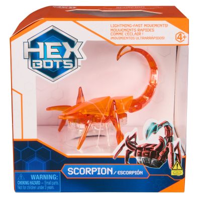 Интерактивен скорпион, Hexbug, Оранжев, 20149647