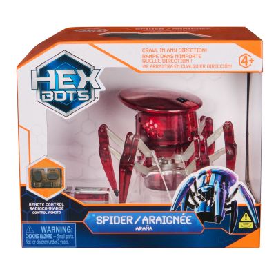 Интерактивен паяк с дистанционно управление, Hexbug, Червен, 20149654