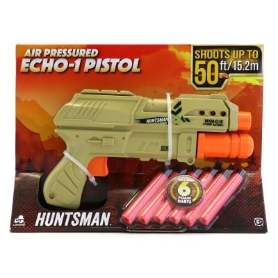 S00091943_001w 048242919438 Пистолет Alpha Echo с 6 гъбени куршума, Huntsman, Lanard Toys