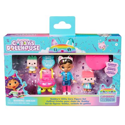 Комплект за игра с кукла, Gabbys Dollhouse, Kitty Care, 6069425