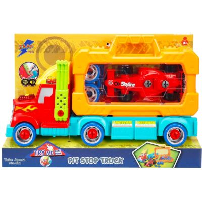 S01001963_001w 8680863019634 Комплект транспортер със състезателна кола в чанта Zapp Toys
