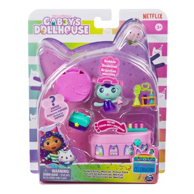 Комплект за игра с фигурка, Gabbys Dollhouse, Bobble Kitty MerCat, 20144758