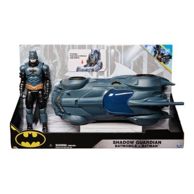 Комплект количка и фигурка, Batman, Batmobile Shadow Guardian, 30 см, 6070521
