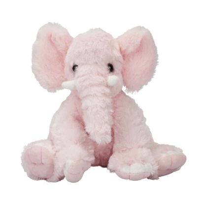 Плюшена играчка, Puffy Friends, Слонче, Розово, 30 см