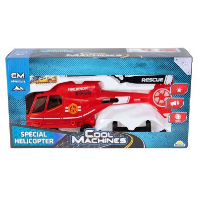 Пожарникарски хеликоптер със звуци и светлини, Cool Machines