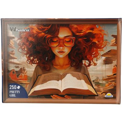 Пъзел Witty Puzzlezz, Момиче с книга, 250 части