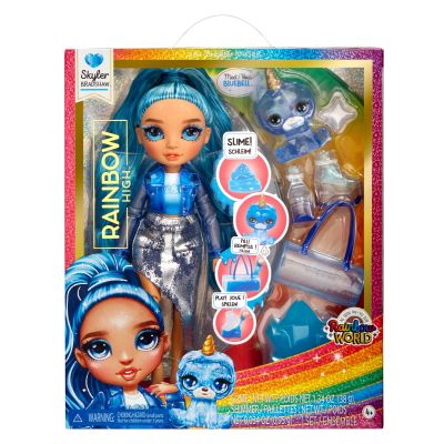 Кукла Rainbow High, Sparkle Slime, Skyler Blue, 120216EU