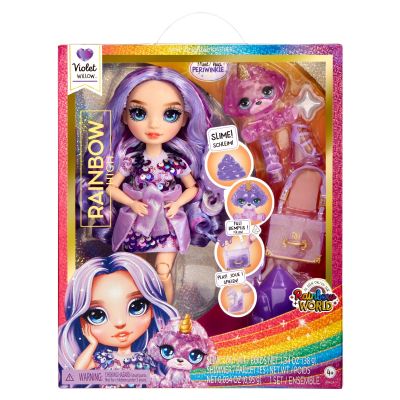 Кукла Rainbow High, Sparkle Slime, Violet Willow, 120223EU