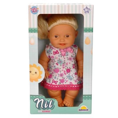 Кукла бебе Нил с усмихнато лице, Dollz n More, 23 см