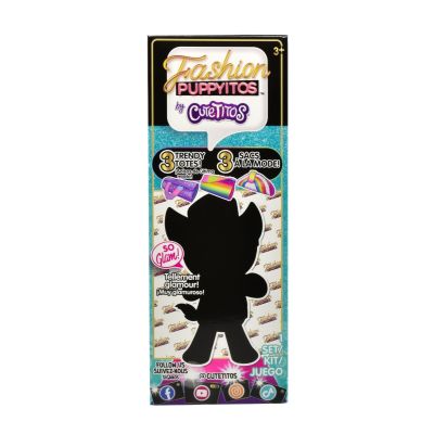 S01039236_001w 885561391404 Плюшена играчка Изненада, Cutetitos Fashion Puppytos, W2, Кученце, 18 см