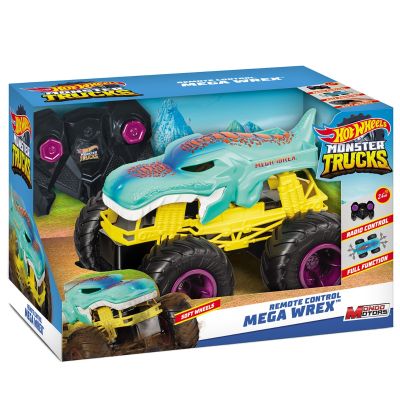S01063680_001w 8001011636792 Кола с дистанционно Hot Wheels Monster Trucks, Mega Wrex