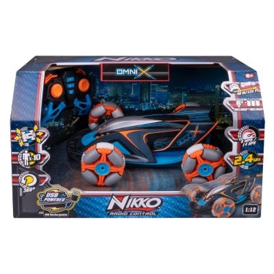 Кола с дистанционно управление, Nikko, OmniX Extreme Drift, 1:12, Синя
