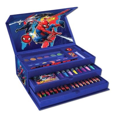 N02057839_001w 5205698578397 Комплект за рисуване в кутия с чекмеджета, Spiderman, 31 части