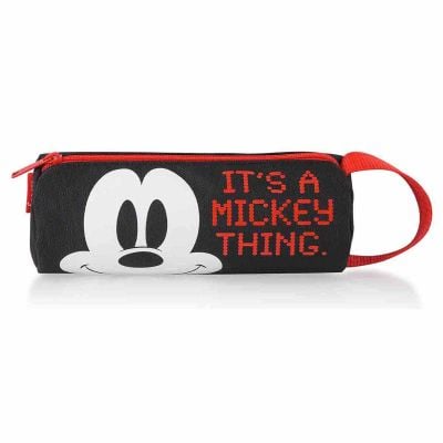 T00042293_001w 8681425422930 Цилиндричен моливник с 1 цип, Mickey Mouse