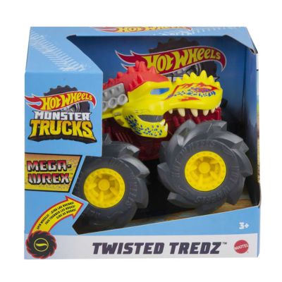 Високопроходим автомобил, Hot Wheels, Twisted Tredz, 1:43, Mega Wrex, GVK44