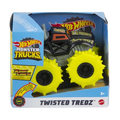Високопроходим автомобил, Hot Wheels, Twisted Tredz, 1:43, Ragin Cage n, GVK43