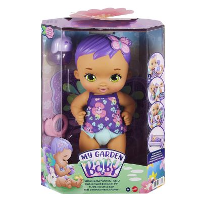 T000GYP11_001w 0887961977769 Кукла бебе, My Garden Baby, Feed and Change, GYP11, 30 см, Лилав