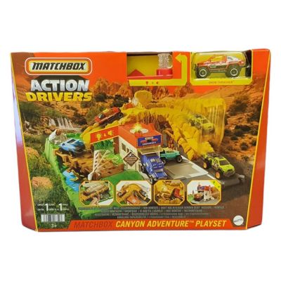Комплект за игра с количка, Matchbox, Каньон, HHH32