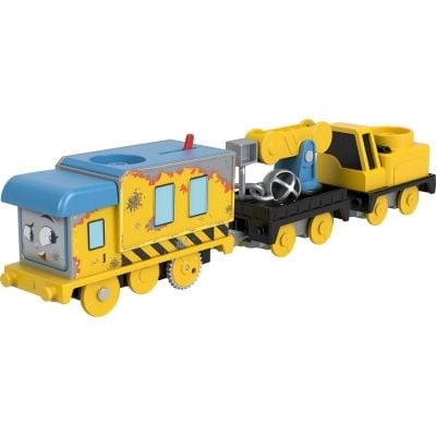 Моторизиран локомотив с 2 вагона, Thomas and Friends, Wreck Roll Carly the Crane, JBW22